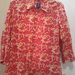 IZOD Women's Button Down Shirt Size XL